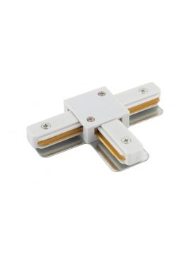 Коннектор T-образный Denkirs DK Track White TR1103-WH