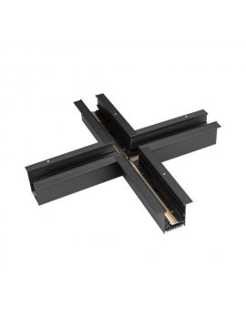 Коннектор Х-образный Arlight MAG-TRACK BLACK 026923