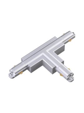 Коннектор Т-образный Novotech track silver 135088