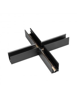 Коннектор Х-образный Arlight MAG-TRACK BLACK 026931