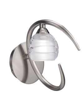 Бра Mantra Loop Satin Nickel 1816