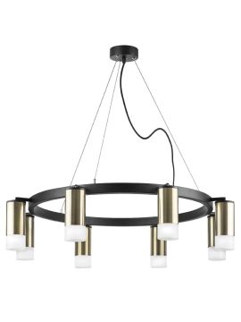 Подвесная люстра Lightstar Rullo (571018+214431-8+202431-8) LR0183181